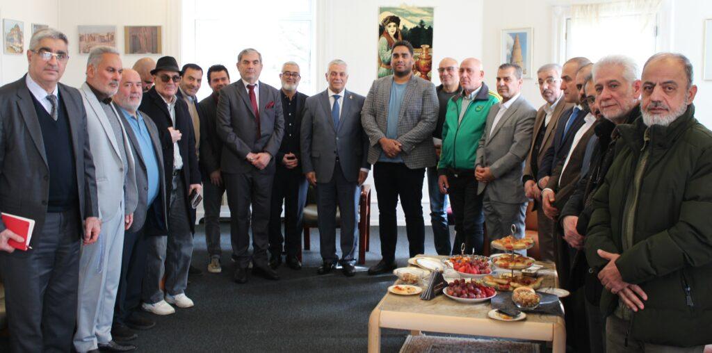 لقاء رئيس بعثة جمهورية العراق مع ابناء الجالية